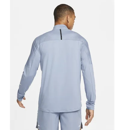 Кофта чоловіча Nike Mens 1/2-Zippered Running Top Light Blue DD6028-493