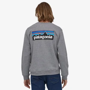 Свитшот мужской Patagonia Fitz Roy Icon Uprisal Crew Sweatshirt Gravel Heather Grey Glh39667