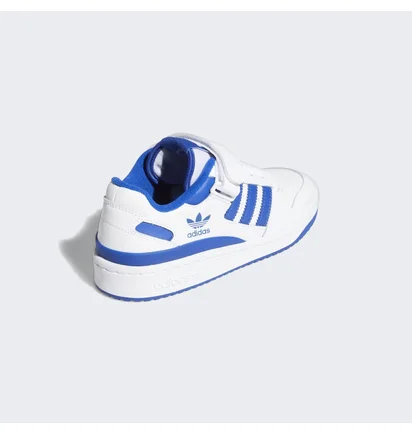 Кроссовки детские Adidas Forum Low J White/Blue FY7974