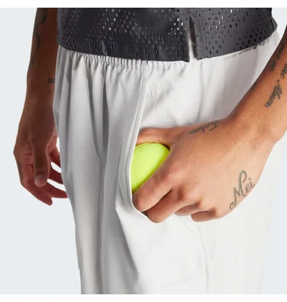 Шорты мужские Adidas Tennis Heat.Rdy Shorts And Inner Shorts Set Beige IV7145