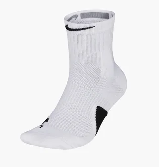 Носки унисекс Nike Elite Mid White (1 пара) SX7625-100