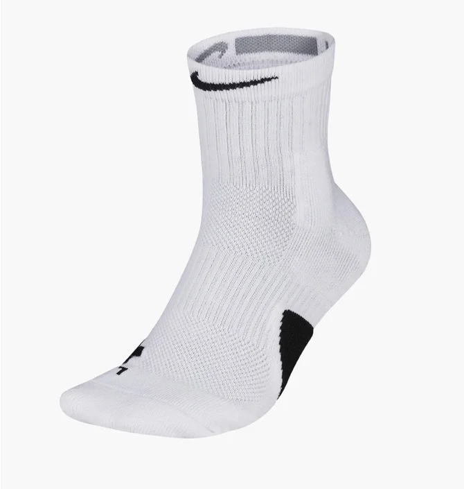 Шкарпетки унісекс Nike Elite Mid White (1 пара) SX7625-100
