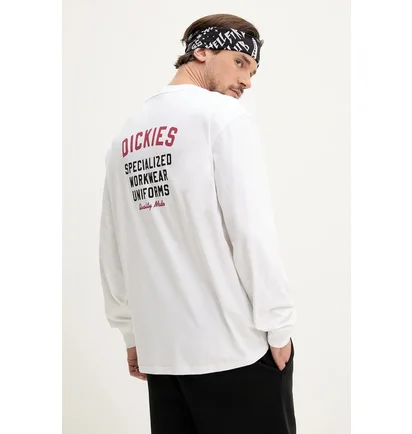 Лонгслів чоловічий Dickies Longsleeve White DK0A4Z930WH1