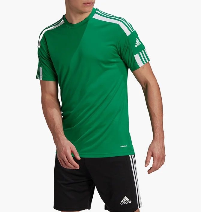 Футболка чоловіча Adidas Jersey Squad 21 Jsy Ss Green GN5721