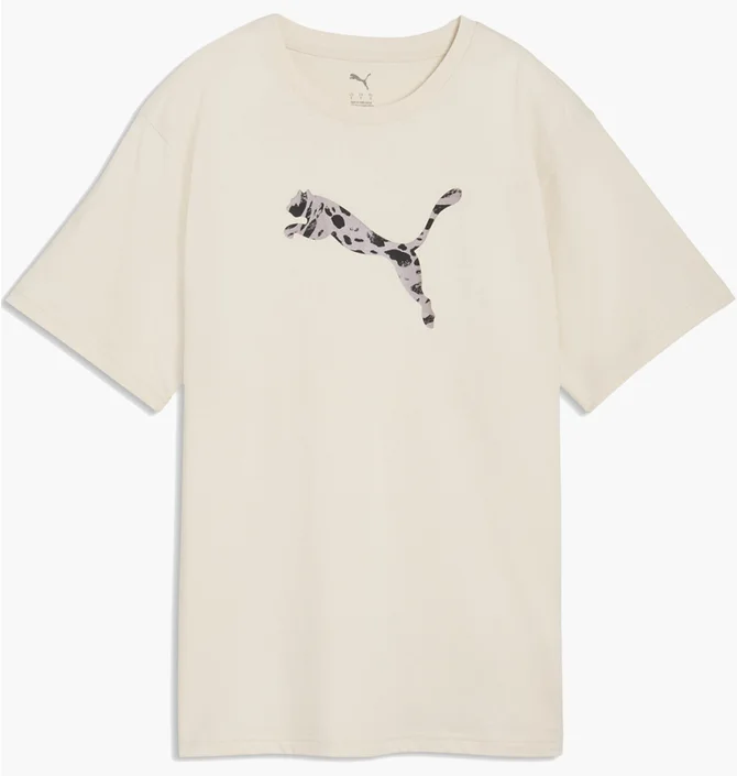 Футболка женская Puma Ess Graphic Animal Beige 691821-87