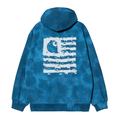 Худі чоловіче Carhartt Wip Hooded Chromo Blue I031405