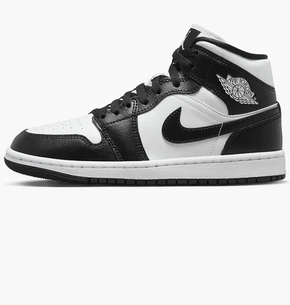 Кросівки жіночі Air Jordan Air 1 Mid Shoes White/Black DV0991-101