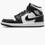 Кроссовки женские Air Jordan Air 1 Mid Shoes White/Black DV0991-101