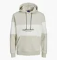 Худи мужское Jack & Jones Jorlakewood Bf Ln Beige 12246802-MOONBEAM