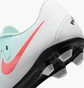 Бутсы унисекс Nike Phantom Gx 2 Club Fg/Mg Turquoise/White FJ2557-300