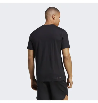 Футболка чоловіча Adidas Train Essentials Feelready Logo Training Tee Black Ib8273