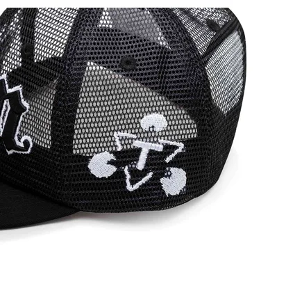 Кепка унисекс The Trilogy Tapes Ttt Pain All-Over Mesh Black TTT13H001