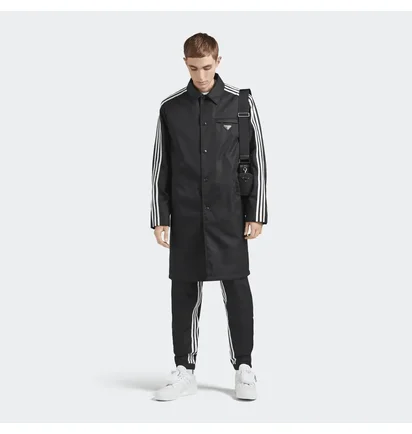 Парка мужская Adidas Prada X Re-Nylon Track Coat Black HN3988