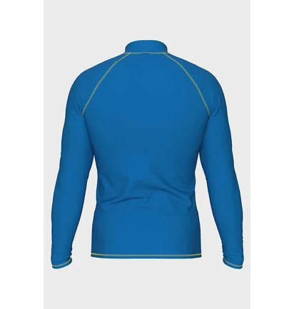 Лонгслив мужской Arena Rash Vest Graphic Blue 011107-830