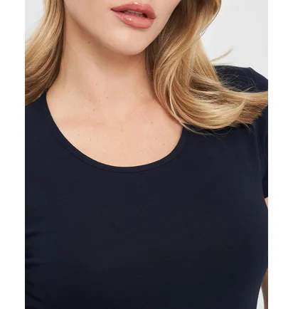 Футболка женская Kappa Mezza Manica Girocollo Blue K2501-BLUNAVY