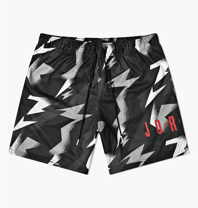 Шорты мужские Air Jordan M J Jumpman Air Msh Aop Short Grey CZ4757-010