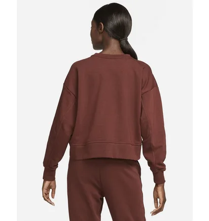 Світшот жіночий Nike Dri-Fit Get Fit Brown DD6130-273