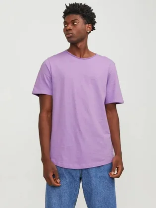 Футболка мужская Jack & Jones Jjebasher O-Neck Ss Noos Violet 12182498-PURPLEROSE