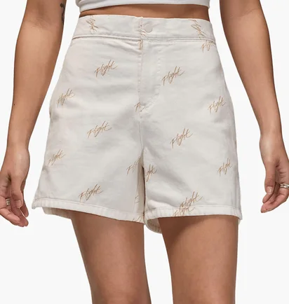 Шорты женские Air Jordan Wvn Aop Short Beige FN5689-133