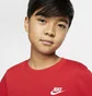 Футболка детская Nike B Nsw Tee Emb Futura Red AR5254-657