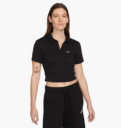 Поло женское Nike Sportswear Essential Black Dv7884-010