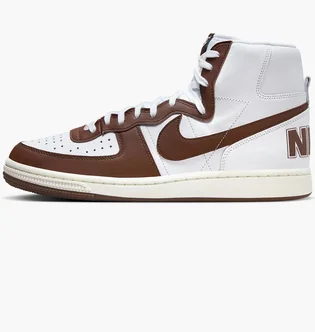 Кроссовки мужские Nike Terminator High Shoes White/Brown FJ4199-100
