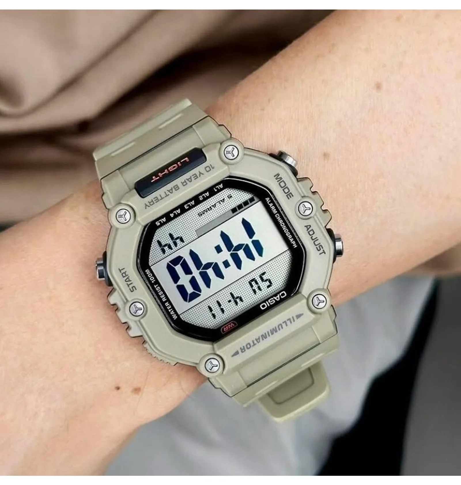ᐉ Часы мужские Casio Digital AE-1600H-5A - купить в интернет