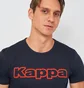 Футболка мужская Kappa Mezza Manica Girocollo Con Stampa Logo Pet Blue K1335-BLUNAVY