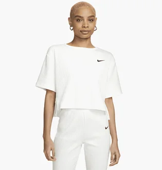Футболка женская Nike Nsw Rib Jrsy Ss Top White DV7870-133