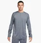 Лонгслів чоловічий Nike Yoga MenS Dri-Fit Crew Top Grey FB7775-065