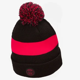 Шапка унисекс Nike Psg Pom Beanie Black/Pink DM8928-011