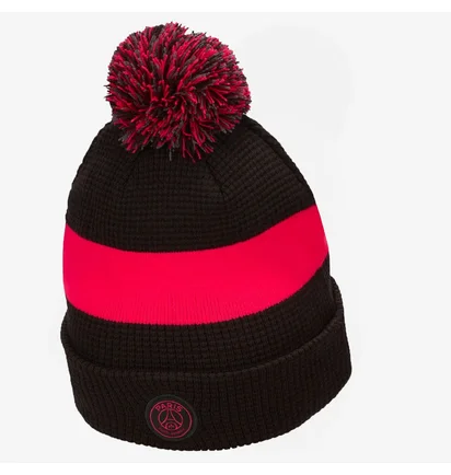 Шапка унісекс Nike Psg Pom Beanie Black/Pink DM8928-011