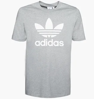 Футболка чоловіча Adidas T-Shirt Trefoil T-Shirt Grey H06643