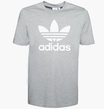 Футболка чоловіча Adidas T-Shirt Trefoil T-Shirt Grey H06643