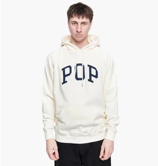 Худи мужское Pop Trading Company Arch White POPSS23_01-006