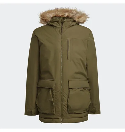 Парка чоловіча Adidas Utilitas Hooded Parka Olive GT1700