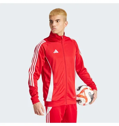 Олимпийка мужская Adidas Tiro 24 Training Jacket Red IR7499