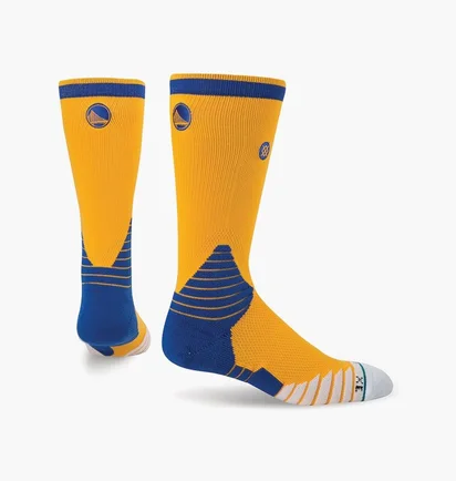 Шкарпетки унісекс Stance Nba Golden State Warriors Logo Crew Basketball Socks Yellow (1 пара) M559C5LCWA-YEL