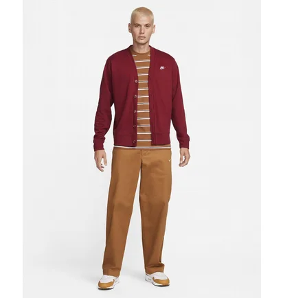 Кофта чоловіча Nike Fairway Club Bordo FN3898-677