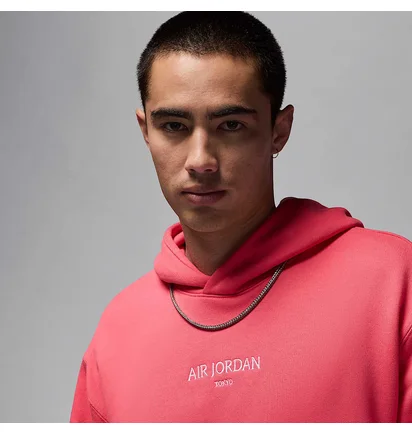 Худи мужское Air Jordan Wordmark Tokyo Fleece Pink FZ1172-629