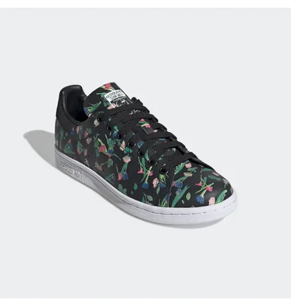Кросівки жіночі Adidas Stan Smith Wmns Black Floral EE4893