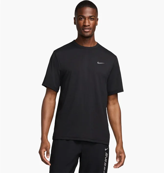 Футболка чоловіча Nike Df Hyverse Top Black FV9614-010