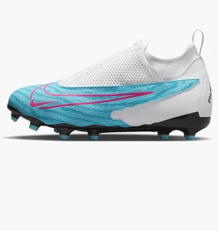 Бутсы детские Nike Phantom Gx Academy Df White/Light Blue Dd9546-446