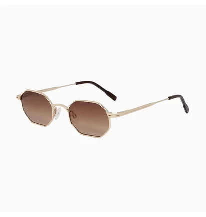 Солнцезащитные очки Carolina Lemke Gold/Brown CL3488-С2