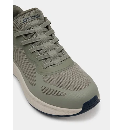 Кросівки чоловічі Skechers Bobs Sport Squad Chaos 4 Olive 118423-OLV