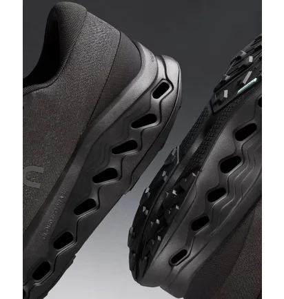 Кросівки чоловічі On Cloudsurfer Trail 2 Waterproof Black 3MF30241043
