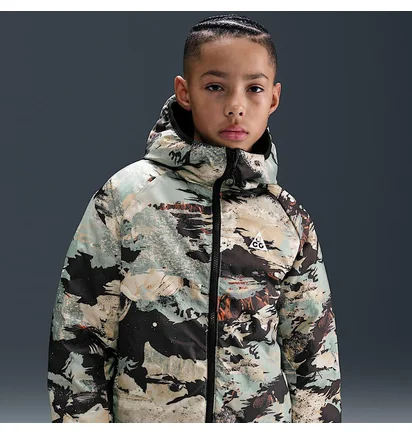 Куртка детская Nike Acg Tfadv Lava Roam Black/Camo HQ9648-010