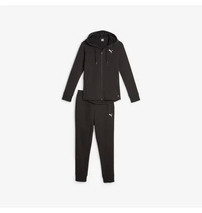 Спортивный костюм женский Puma Classics Hooded Fl Black 622637-01