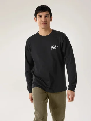 Лонгслів чоловічий Arc'teryx Kragg Sl Black X00000953702