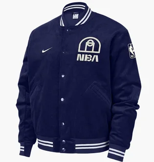 Бомбер мужской Nike Nba Blue FZ7508-492